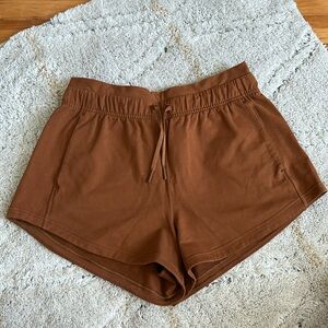 lululemon Inner Glow Short- 3” Inseam- French Terry